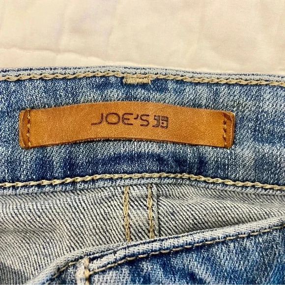 Joe's Icon Ankle Skinny Daisy Embroidered Jeans Women’s Size 28 - Picture 5 of 10